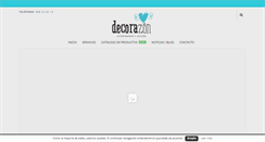 Desktop Screenshot of decorazon-interiorismo.com