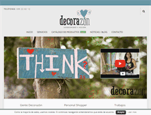 Tablet Screenshot of decorazon-interiorismo.com